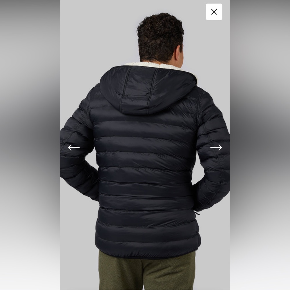 32 Degrees Black Puffer Jacket - image 3